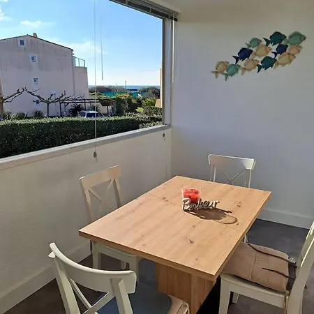 Les Terrasses De La 255, T3 Bien Equipe, Wifi, Parking Apartment Agde